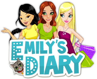 Emily's Diary  Dress Up Games from GIRLIE ROOM